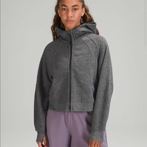 Lululemon Scuba cropped Oversized Full Zip